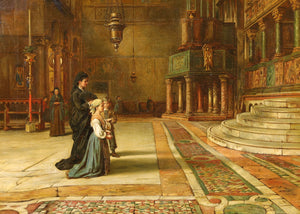 George Goodwin Kilburne R.I. R.B.A. (British, 1839-1924)