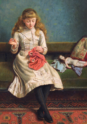 George Goodwin Kilburne R.I. R.B.A. (British, 1839-1924)