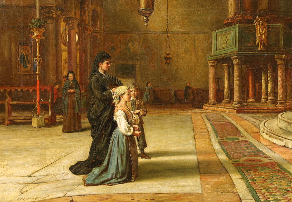 George Goodwin Kilburne R.I. R.B.A. (British, 1839-1924)