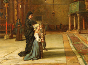George Goodwin Kilburne R.I. R.B.A. (British, 1839-1924)