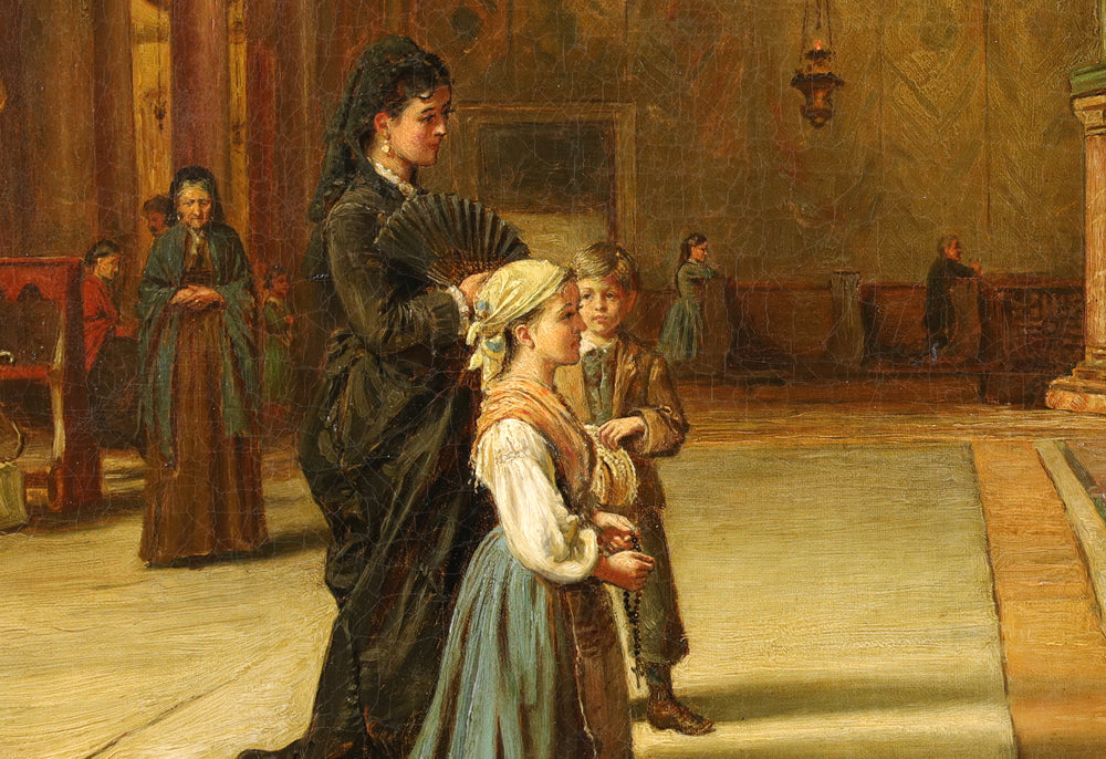 George Goodwin Kilburne R.I. R.B.A. (British, 1839-1924)